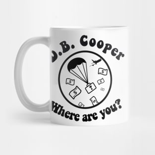 D.B. Cooper, where are you? Mug